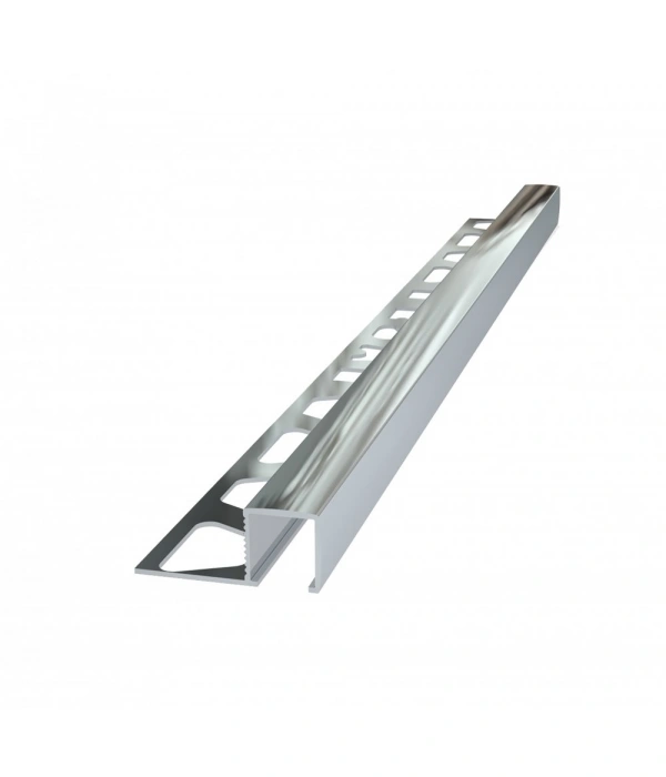 FÇKPK12-12 MM KROM PARLAK ALÜMİNYUM KARE KÖŞE 270 CM