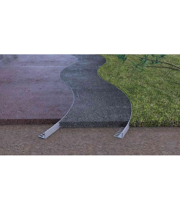 FÇOB10 - 10 MM OVAL ZEMİN BİTİM PROFİLERİ 270 CM