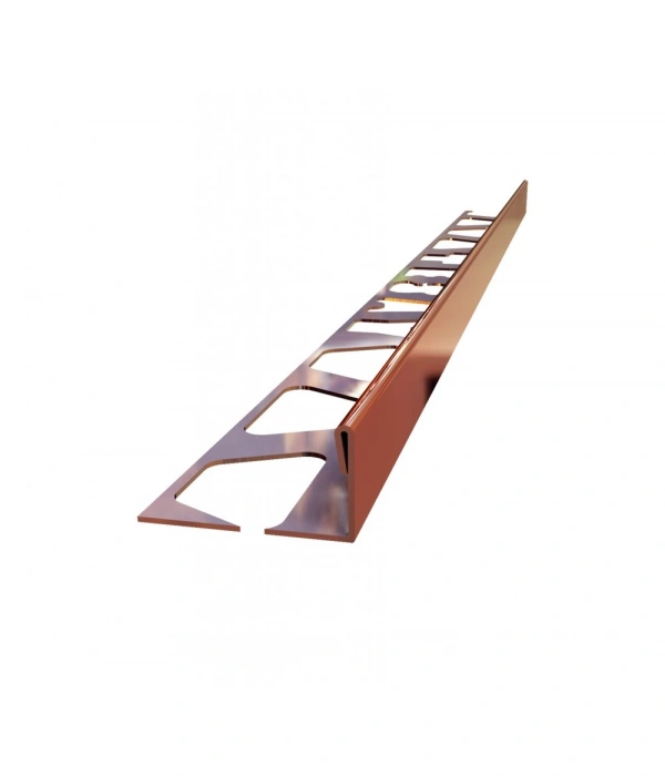 FPSB1060 10 mm Paslanmaz Seramik Bitim Profili 270 cm Ayna Bakır