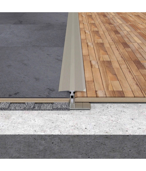 GPKT35- 35 MM KİLİTLİ GEÇİŞ PROFİLİ MAT ELOKSAL 270CM