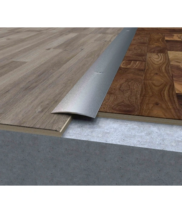 GPRA28 -  28 MM ALÜM. GEÇİŞ PROFİLİ VİDA DELİKLİ SARI ELOKSAL 270 CM