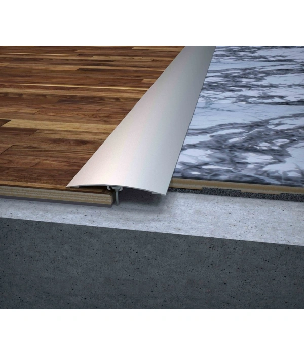 GPRA50 - 50 MM ALÜM.GEÇİŞ PROFİLİ MAT ELOKSAL 270 CM