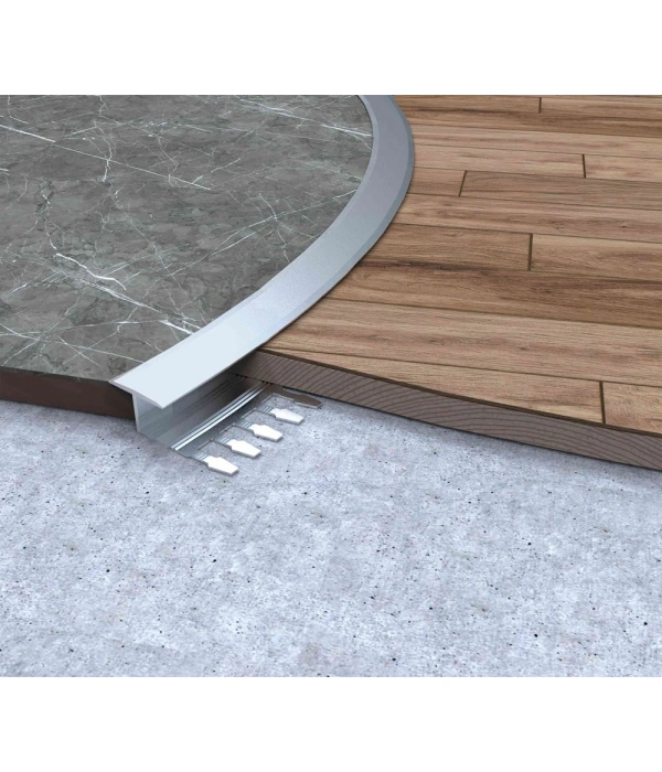 GPRO10 - OVAL ZEMİN BİRLEŞTİRME PROFİLLERİ 270 CM