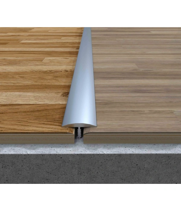 GPRT20 - 20 MM ALÜM. BOMBELİ T PROFİLİ SARI ELOKSAL 270 CM