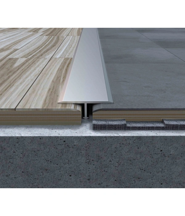 GPRT25 - 25 MM ALÜM T PROFİLİ SARI ELOKSAL 270 CM