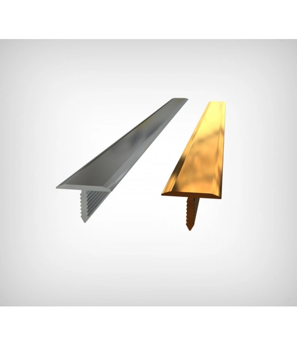 GPRTP15 - 15 MM ALÜM. T PROFİLİ SARI PARLAK 270 CM