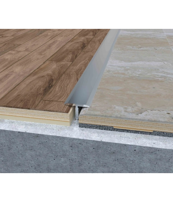 GPRTP05-11- 5,5 MM ALÜM. T PROFİLİ KROM PARLAK 270 CM