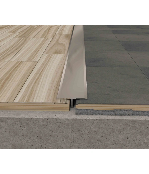 GPRTP25 - 25 MM ALÜM. T PROFİLİ SARI PARLAK 270 CM