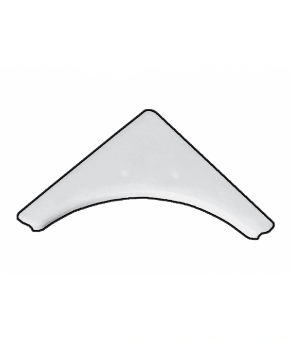 KUAL30-TK - 30X30 Alüminyum Küvet Kenar Profili (Çift Parça)