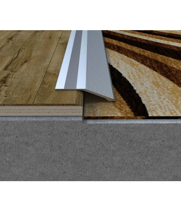 LKFA10 - 10 MM LAMİNANT KOT FARKI PROFİLİ MAT ELOKSAL 270 CM