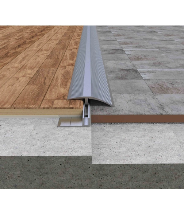 LKFK10- ALÜM.KİLİTLİ KOT FARKI PROFİLİ MAT ELOKSAL 270CM