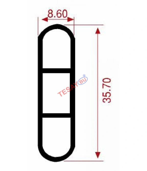 OB-01 / Oval Beşik Boruları