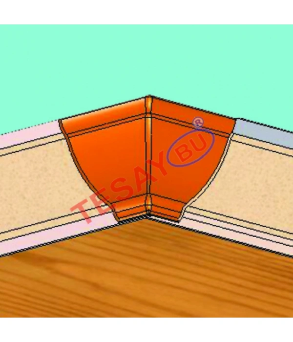 Tİ-13 / 30X30 Alüminyum İç Bükey Süpürgelik