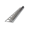FÇDYK10- 10 MM PARLAK ALÜM.YARIM AY KÖŞE SERAMİK PROFİLLERİ 270 CM