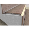 BAPV08 - 8 MM PVC BANTLI MERDİVEN BASAMAK PROF. 250 CM SİYAH