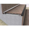 BAPV13 - 13 MM PVC BANTLI MERDİVEN BASAMAK PROF. 250 CM SİYAH
