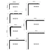 BK3822 - 38x22 ALÜM. MERDİVEN KÖŞEBENTİ MAT ELOKSAL 250 CM