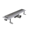 DSTSY6033 – Duş Kanalı 60 CM (Kare Desen Kapak)   SATİNE MAT