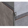 FÇPSO1270 - AYNA SİYAH OVAL PASLANMAZ FAYANS PROFİLİ
