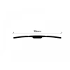 GPRA38- 38 MM ALÜM. GEÇİŞ PROFİLİ VİDA DELİKLİ MAT ELOKSAL 270 CM