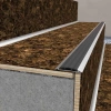 PKPR50 PVC BANTLI KAYDIRMAZLIK PROFİLİ SARI MAT ELOKSAL 270 CM