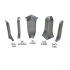 SPALMPR 6 CM ALÜM. SÜPÜRGELİKLER 250 CM KROM PARLAK
