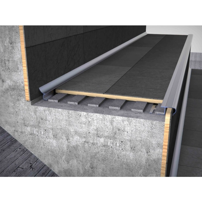 BFAP12 MM İKİ YÖNLÜ ALM.BASAMAK PROFİLİ 250 CM