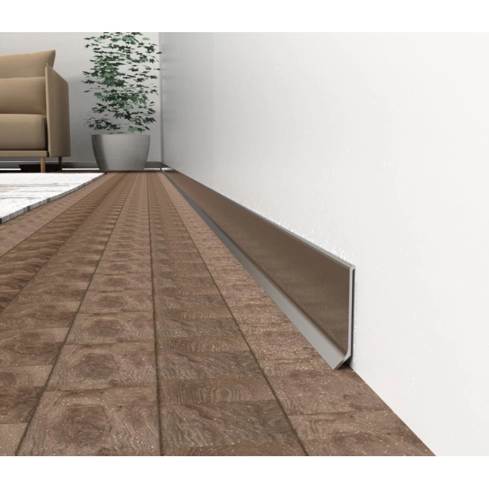 60 MM PARLAK ALÜM. DÜZ SÜPÜRGELİKLER 300CM