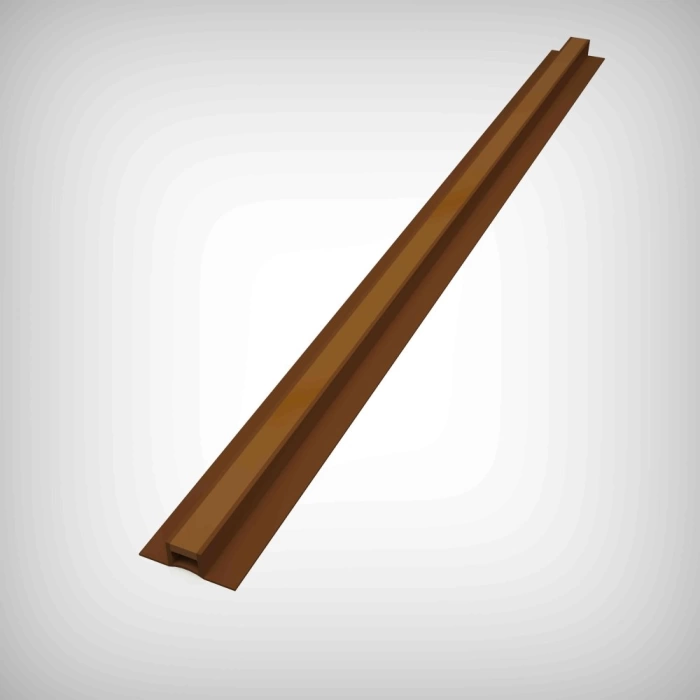 9 MM PVC SERAMİK GRANİT GENLEŞME PROFİLİ KAHVERENGİ