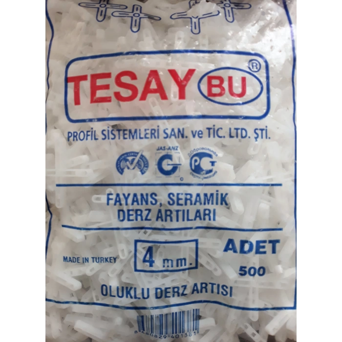 ARTI0401 - 4 mm Oluklu Derz Artısı