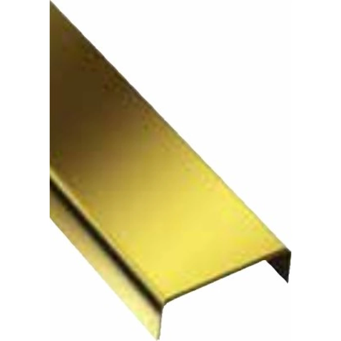 BREC2320-23 MM  201 ÇELİK BORDÜR AYNA SARI 244 CM