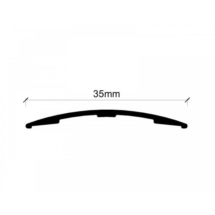 GPRA35 - 35 MM ALÜM.GEÇİŞ PROFİLİ BANTLI SARI ELOKSAL 270 CM