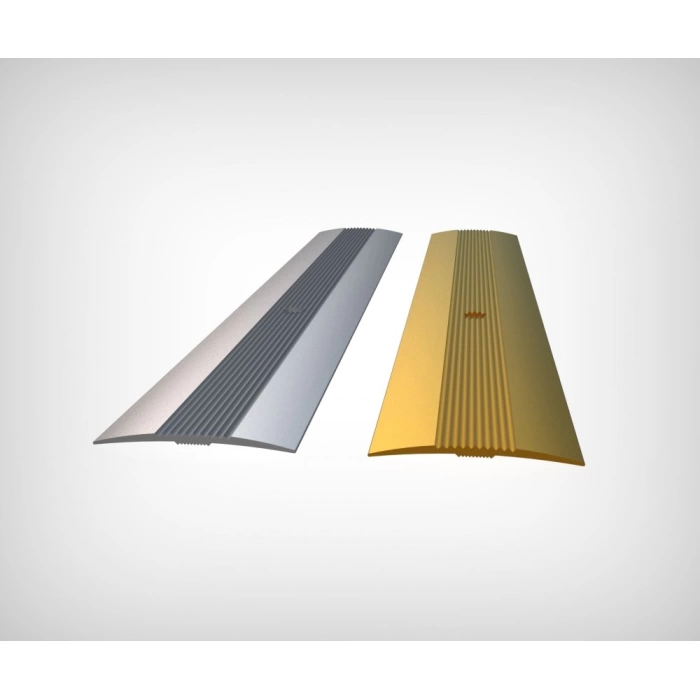 GPRA37- 37 MM ALÜM. GEÇİŞ PROFİLİ VİDA DELİKLİ MAT ELOKSAL 270 CM