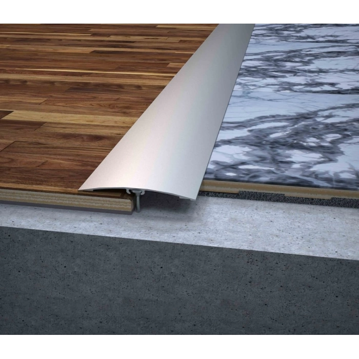GPRA50 - 50 MM ALÜM.GEÇİŞ PROFİLİ MAT ELOKSAL 270 CM