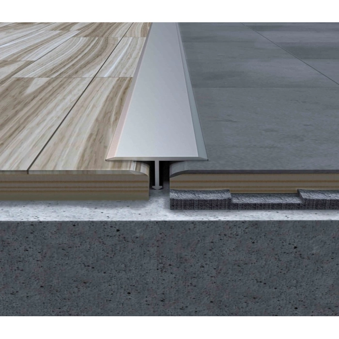 GPRT25 - 25 MM ALÜM T PROFİLİ MAT ELOKSAL 270 CM
