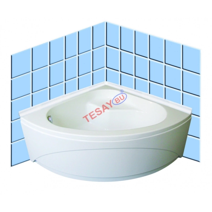 KUKE50-TK - 50X50 PVC Küvet Kenar Profilleri (Çift Parça)
