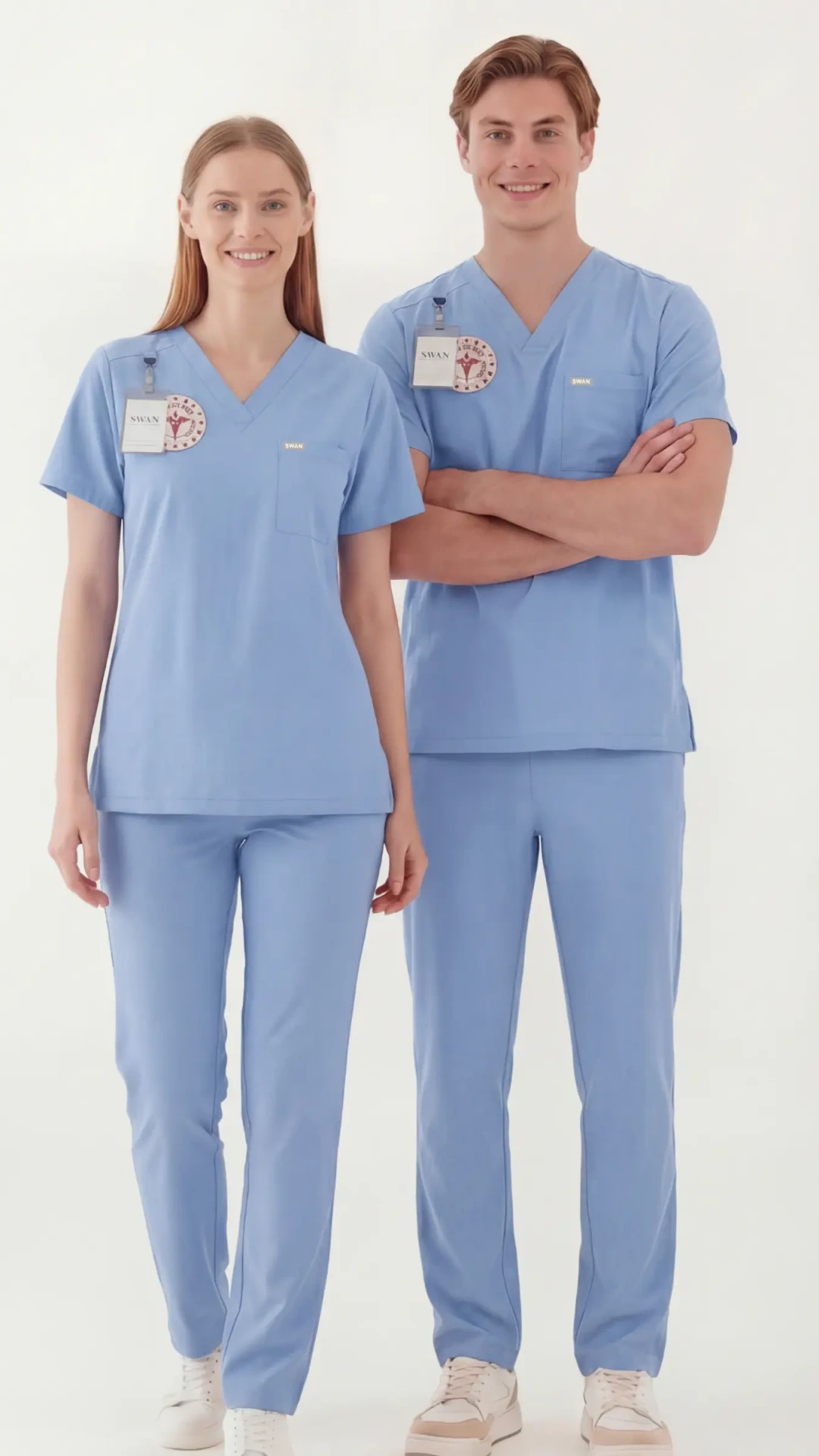 Alaska Blue -  Doktor & Diş Hekimi Üniforma Takım