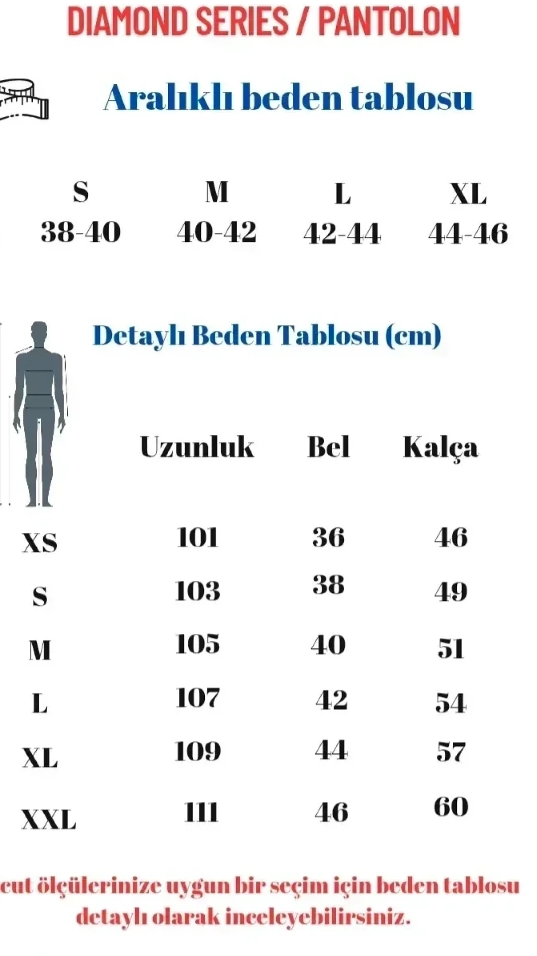 Carına - Gece Mavisi Erkek Alt Üniforma