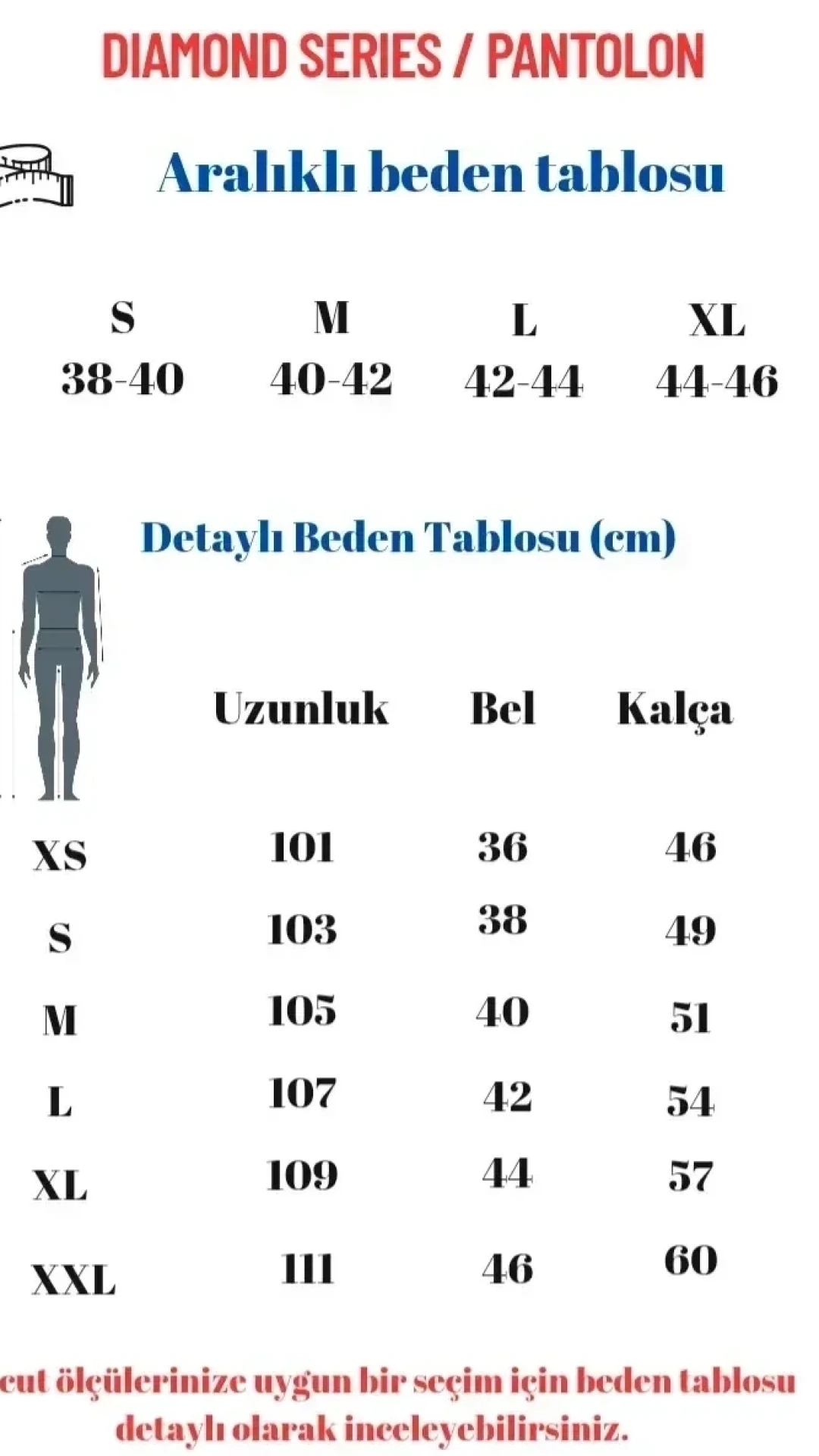 Carına - Lacivert Erkek Alt Üniforma