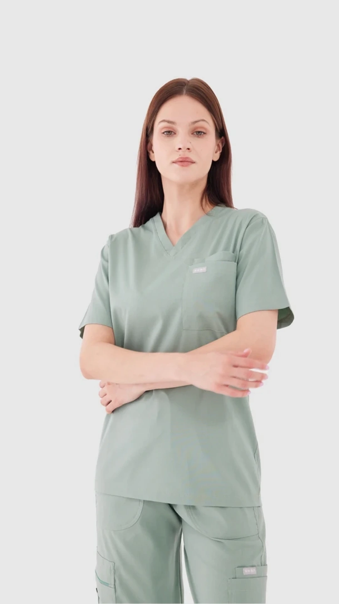 L Y O N - Limon Yeşili Kadın Üst Üniforma (Oversize)