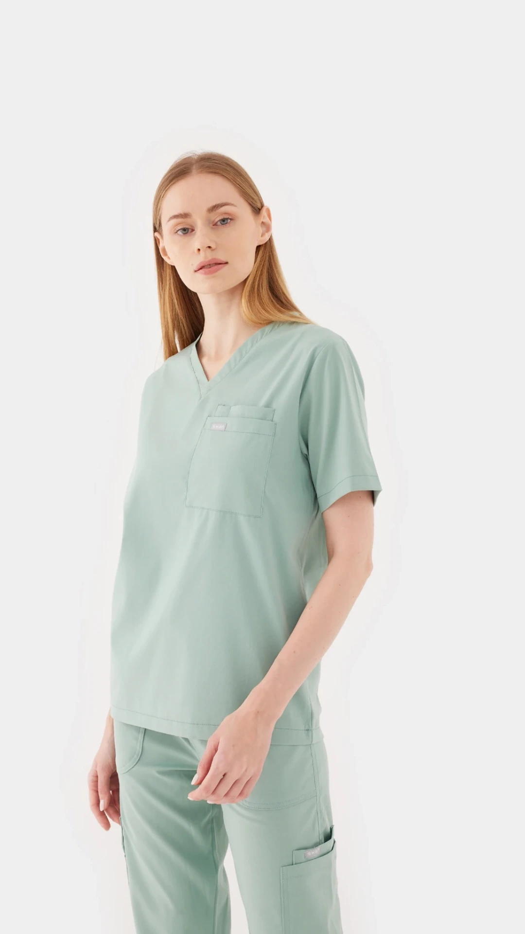 L Y O N - Limon Yeşili Kadın Üst Üniforma (Oversize)