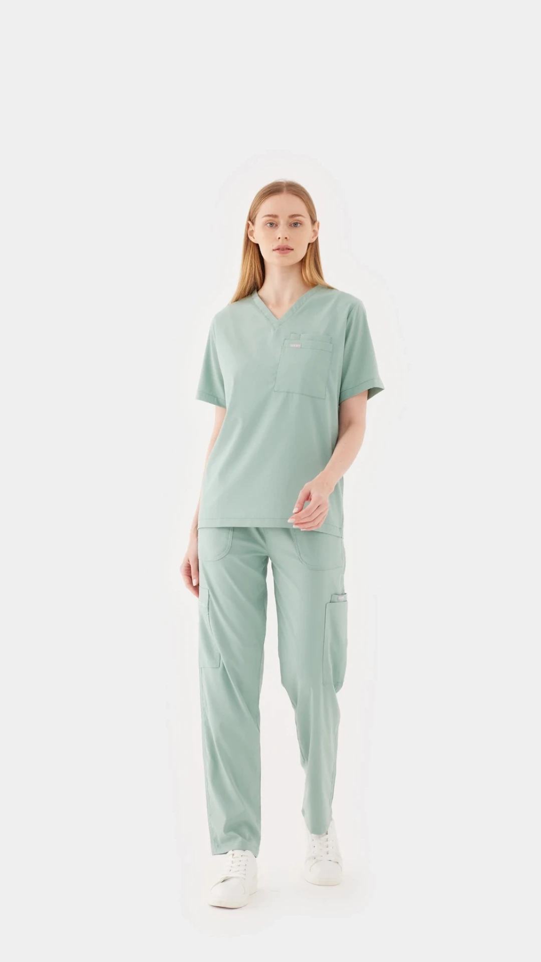 L Y O N - Limon Yeşili Kadın Üst Üniforma (Oversize)