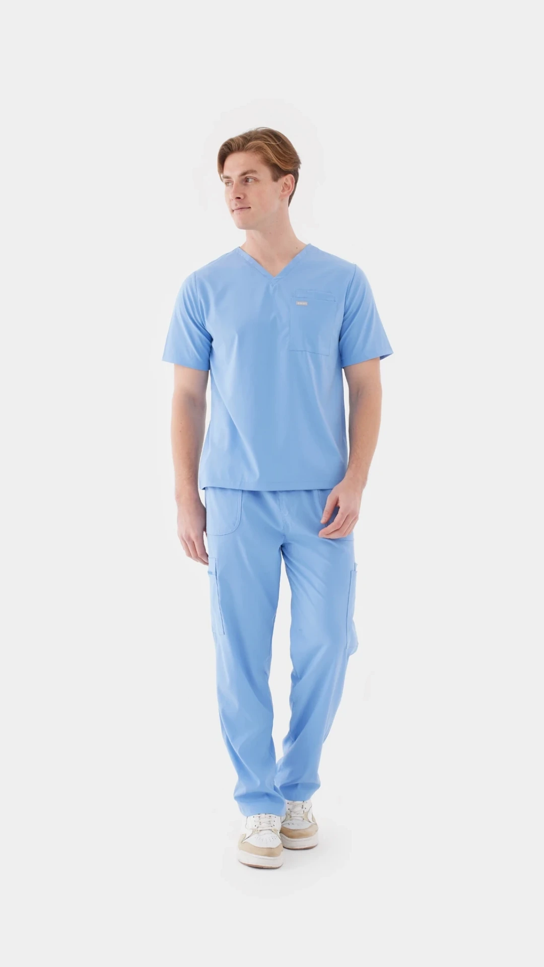 Lyon - Erkek Bebe Mavisi Üst Üniforma (Oversize)