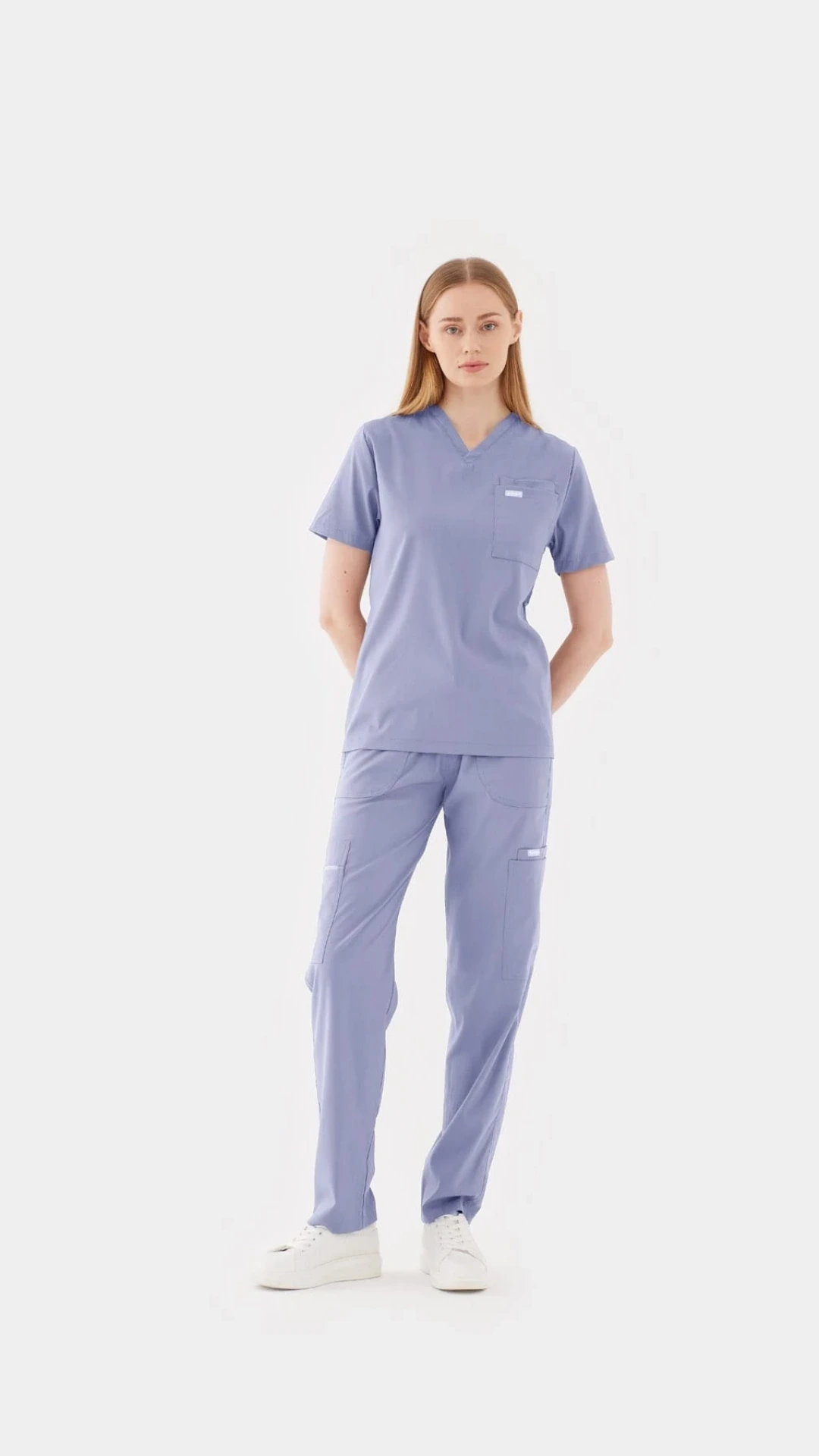 Lyon - Lila Kadın Üst Üniforma (Oversize)