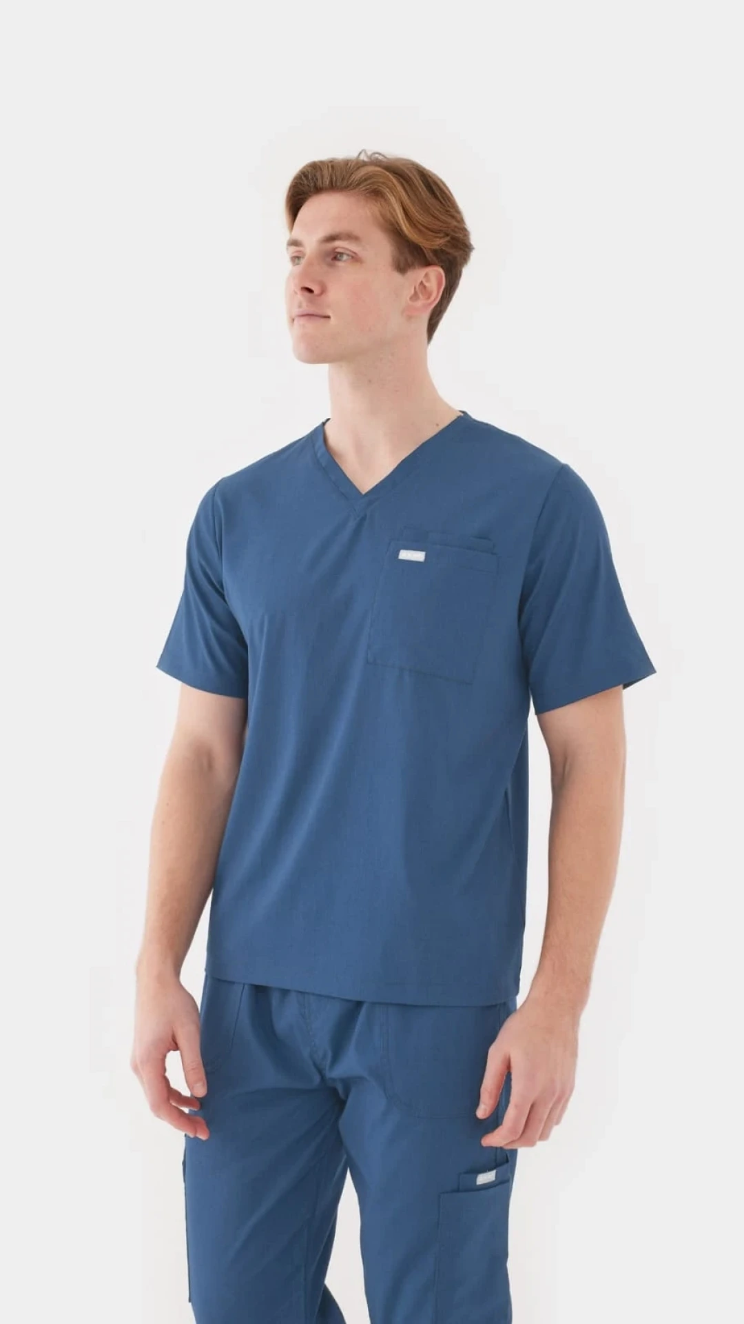 Lyon - Mavi Erkek Üst Üniforma (Oversize)