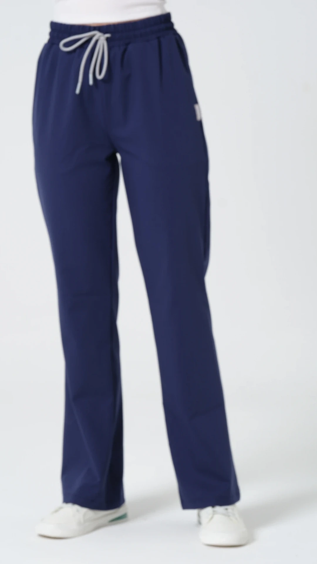 Patrıot Blue (Lacivert)  Hemşire İspanyol Paça Alt Üniforma (Elıte)