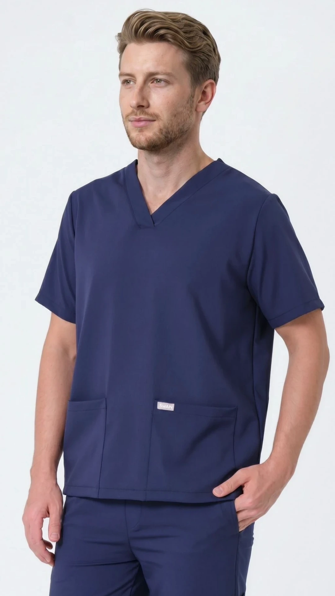 Patrıot Blue (Lacivert) Hemşire Üst Üniforma (Elıte)