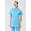 Alaska Blue - Doktor & Diş Heikimi Tesettür Üst Üniforma (Elıte)