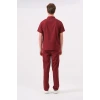 Cecelıa - Bordo Erkek Alt Üniforma