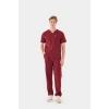L Y O N -  Bordo Erkek Üst Üniforma (Oversize)